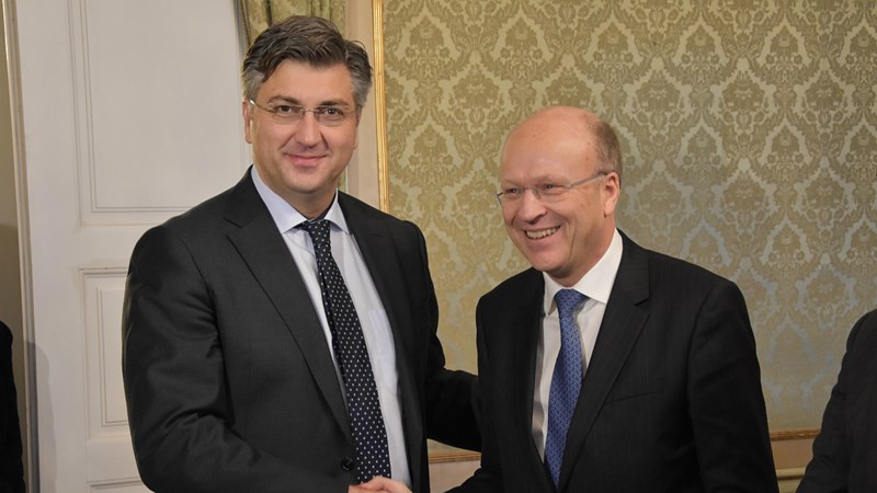 Predsjednik Vlade primio predsjednika Suda Europske unije